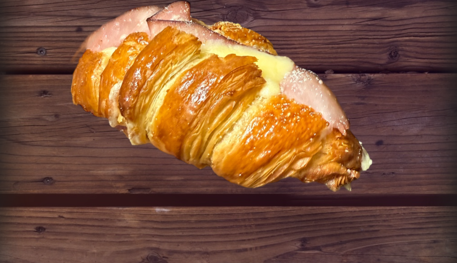 Croissant - Ham & Cheese - Gluten Free Bakery

